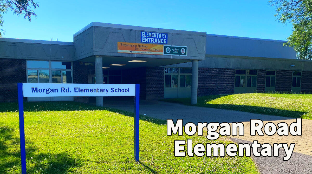 Morgan Road Elementary Entrance