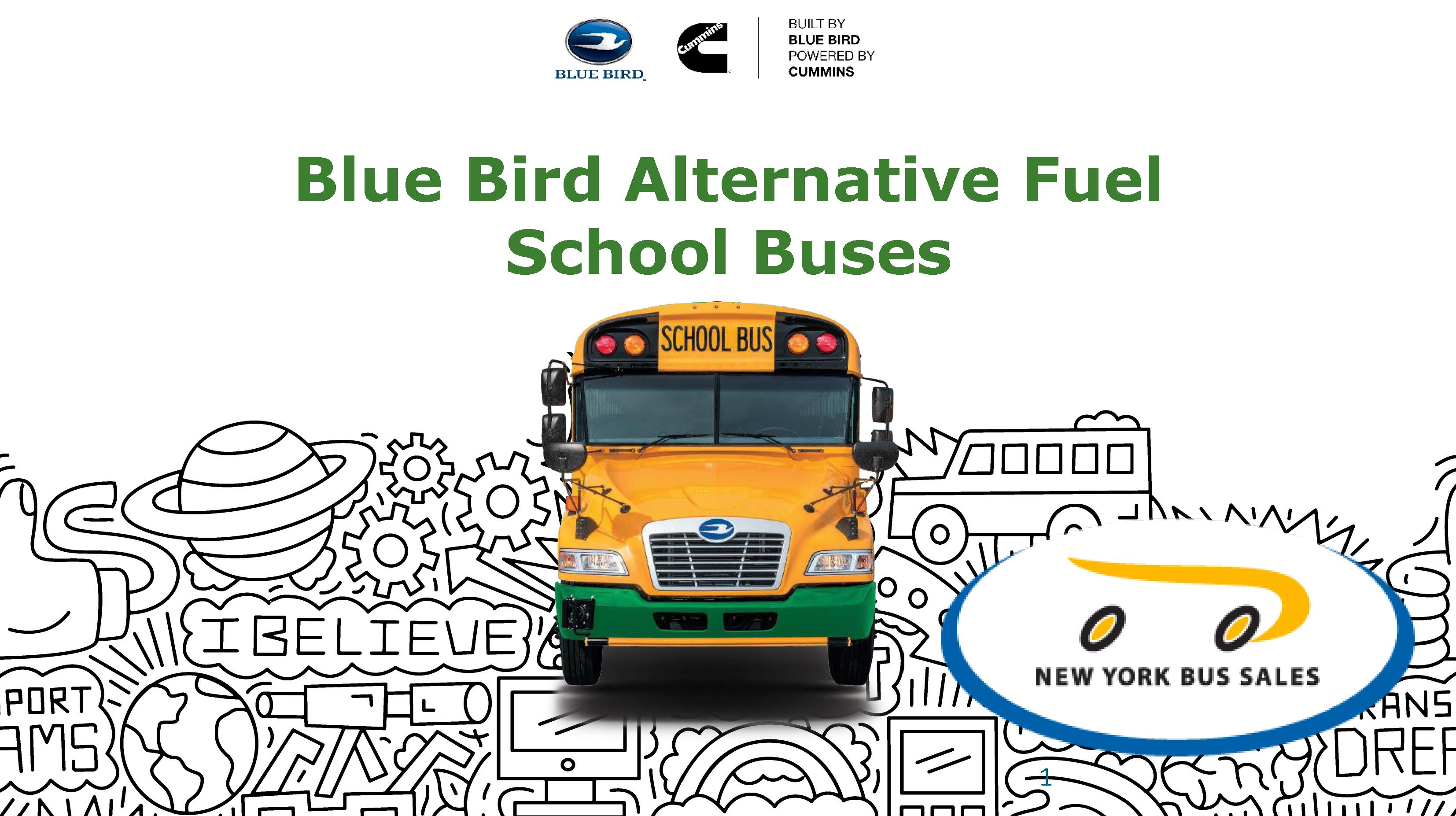 Blue Bird Alternative Fuel School Buses