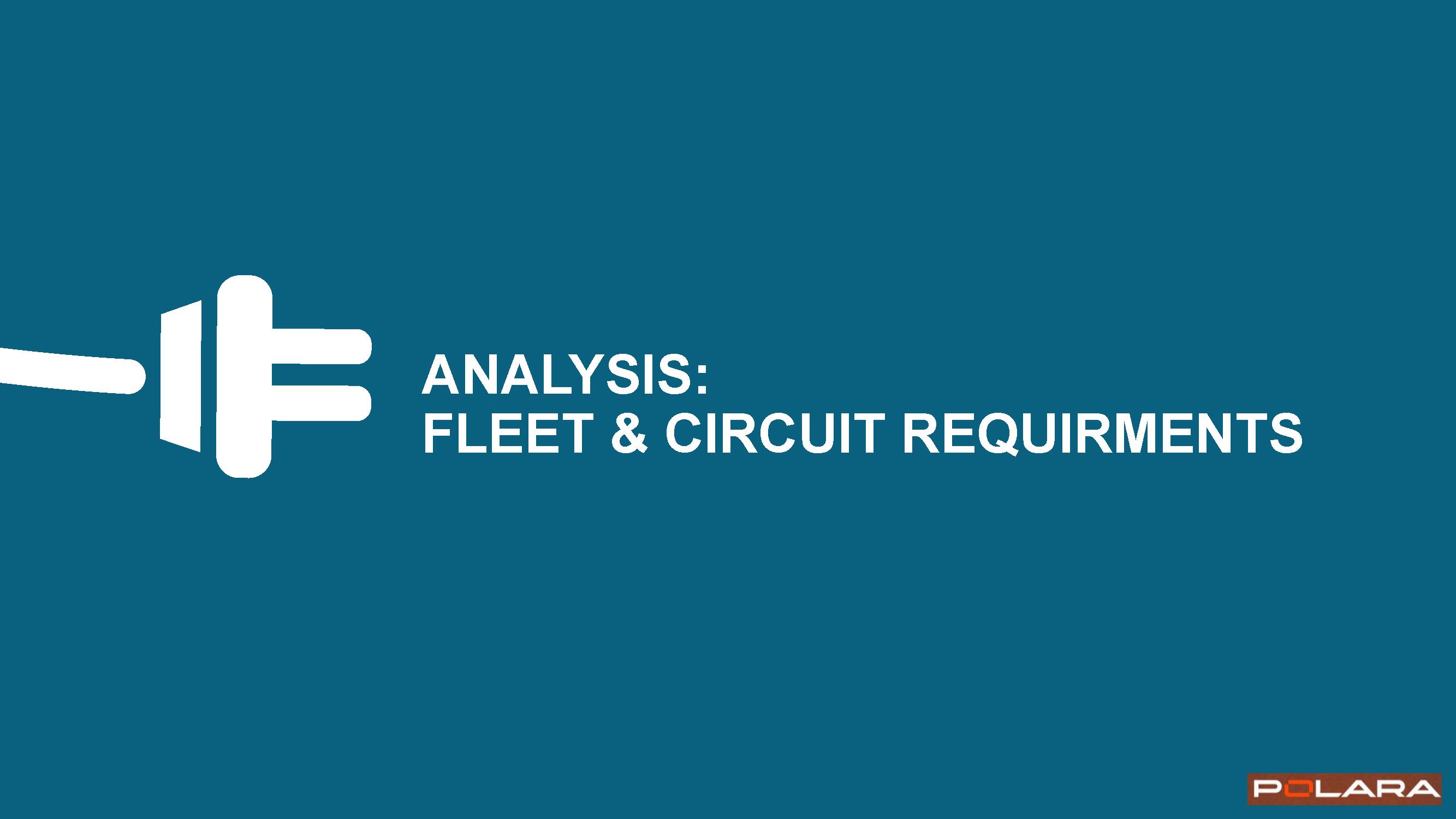 Fleet and Circuit Requirements