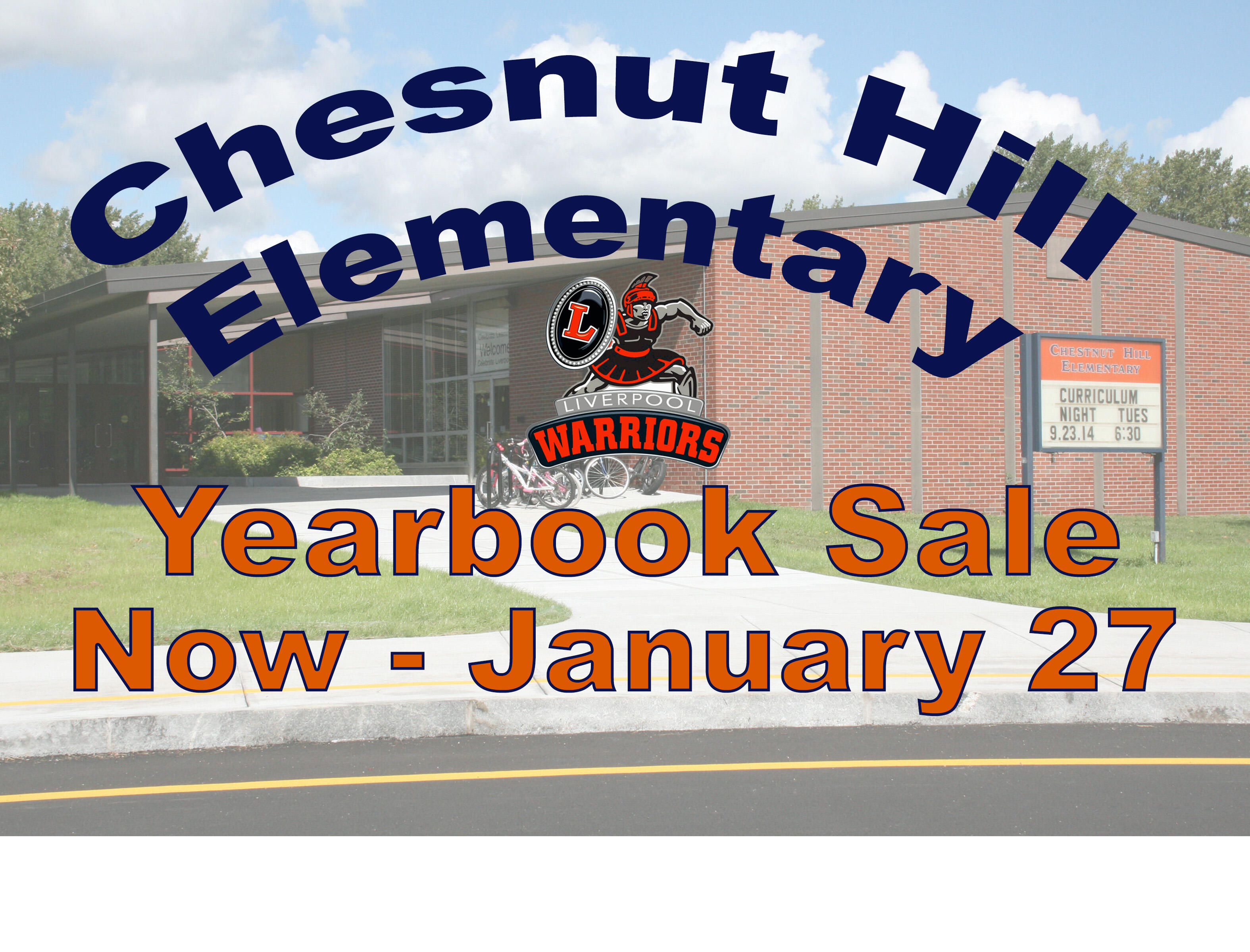 CHE Yearbook Sale Now - January 27 