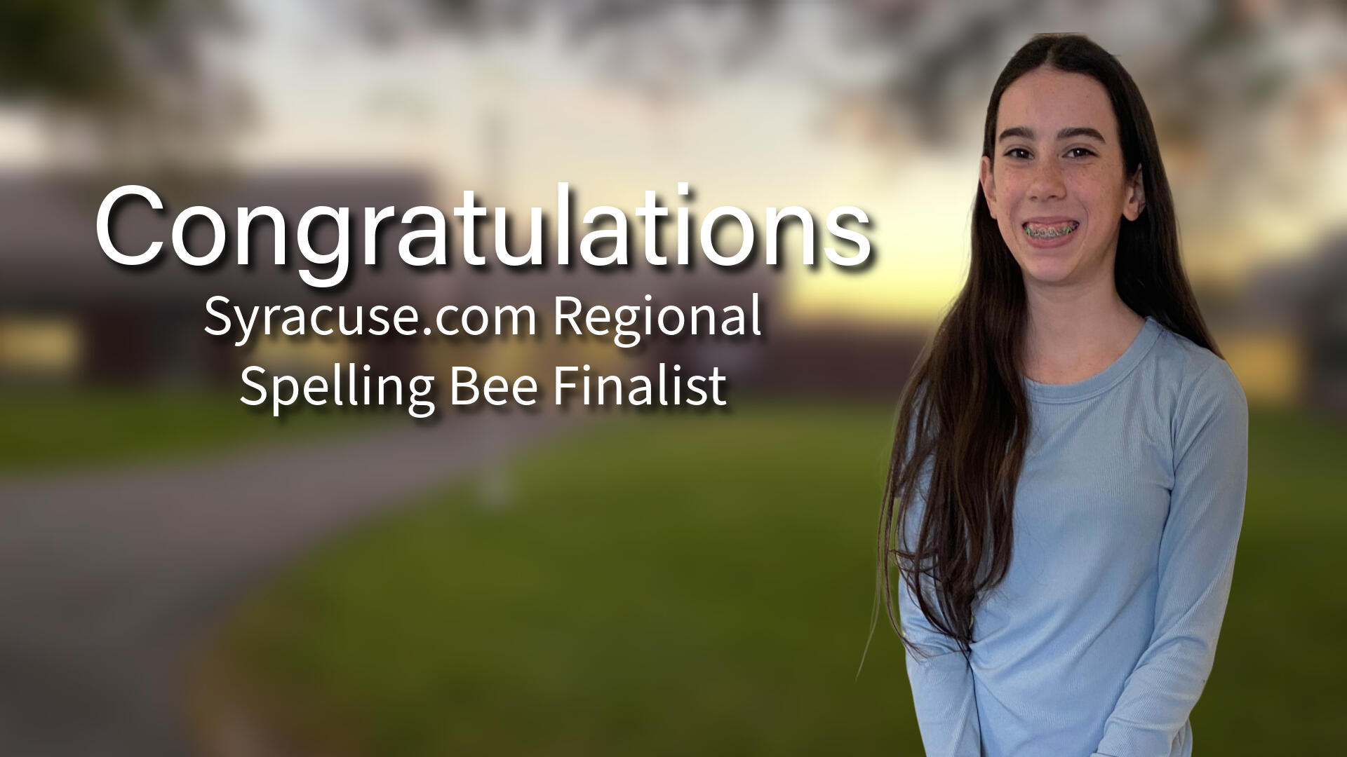 Spelling Bee Finalist