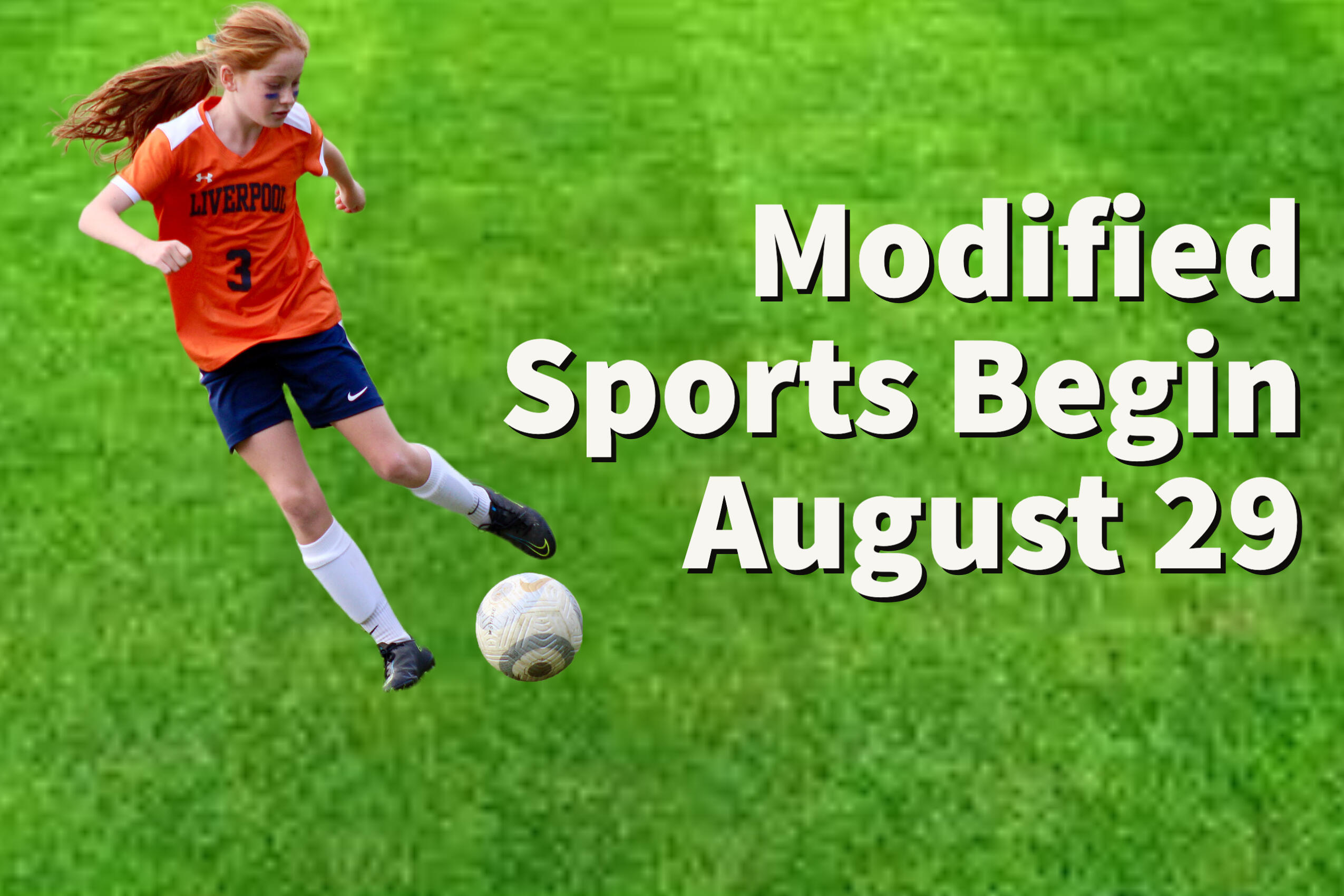 Modified Sports Begin August 29