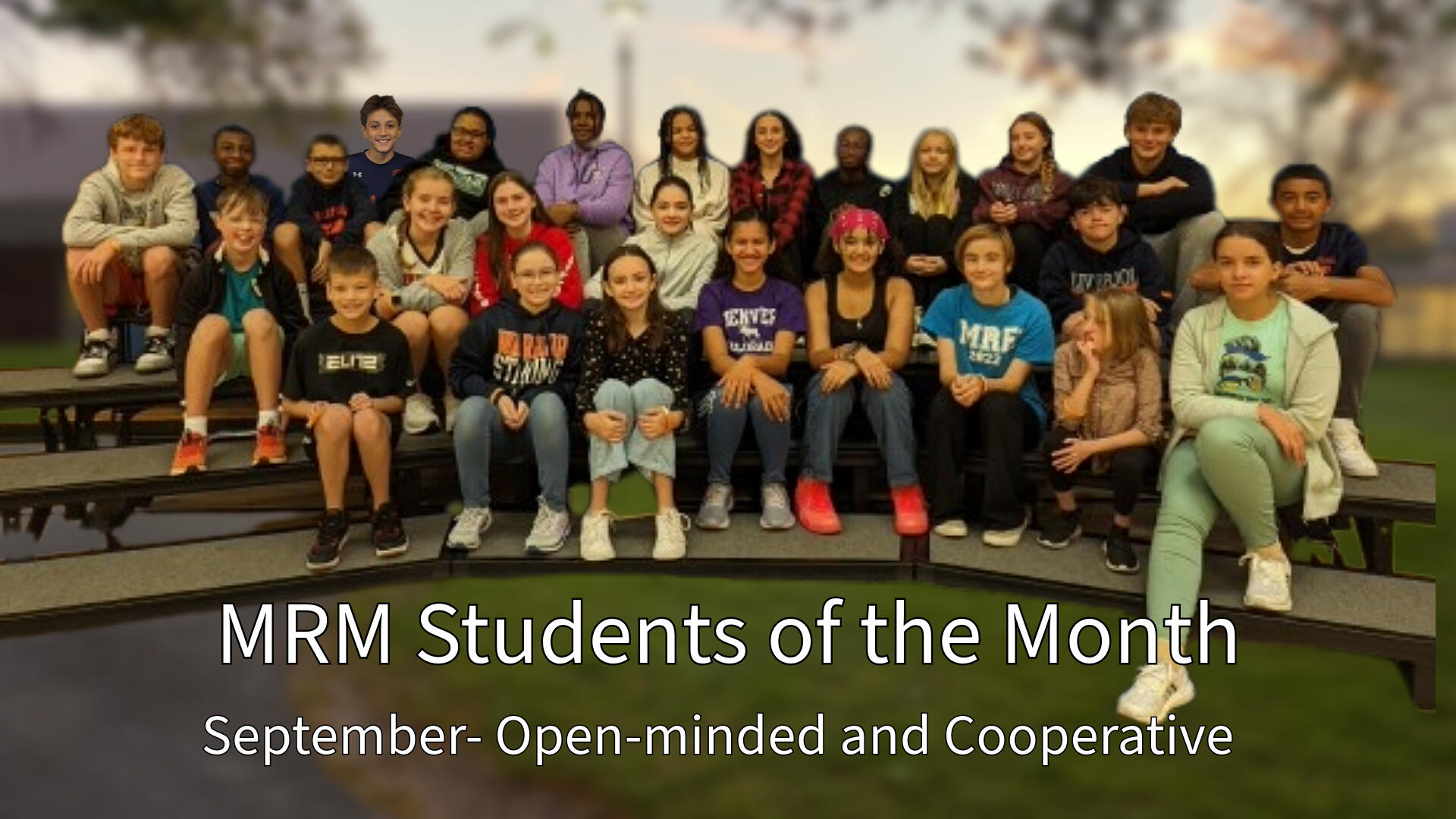 MRM Students of the Month - Open Minded and Cooperative