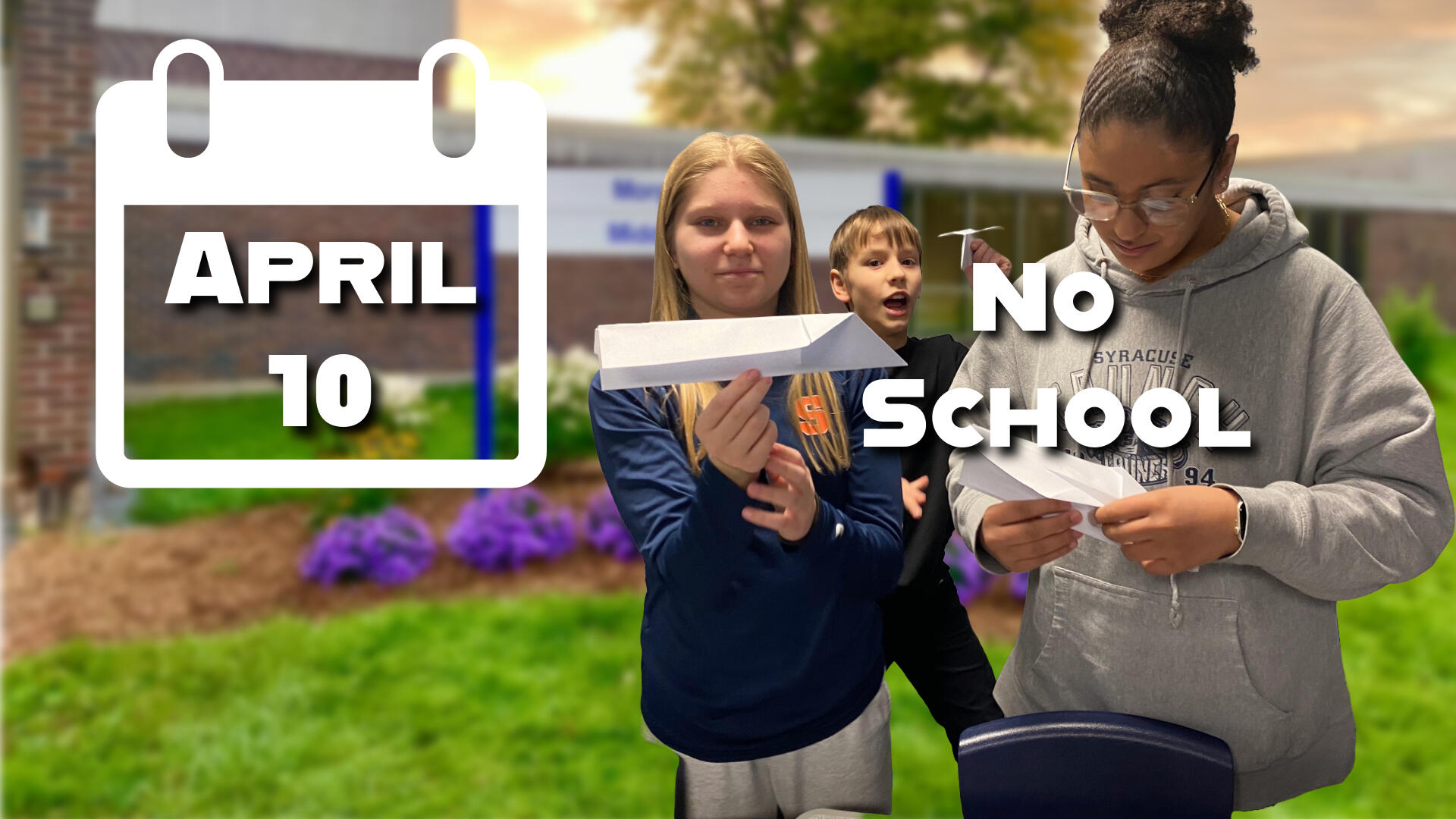 No School- Superintendent's Conference Day April 10